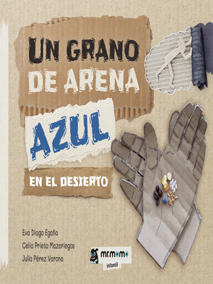 cover image of Un grano de arena azul en el desierto